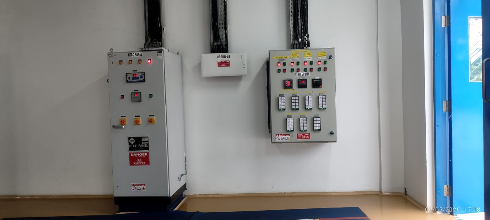 RTCC panel & remote control panel — substation room