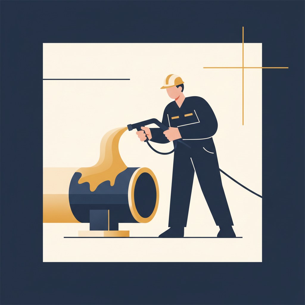 Pipe Coating Workers